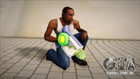 Beam Gun Green para GTA San Andreas