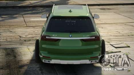 Bmw X7 Green para GTA San Andreas