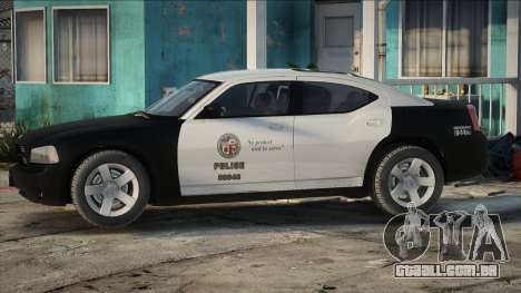 LAPD 2009 Dodge Charger Slicktop para GTA San Andreas