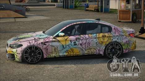 BMW M5 Vinyl para GTA San Andreas