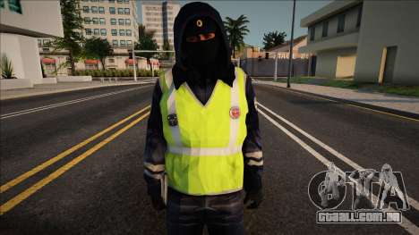 Skin IDPS de inverno com novas divisas para GTA San Andreas