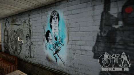 Mural Maradona para GTA San Andreas