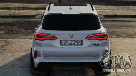 BMW X5m 2020 Silver para GTA San Andreas