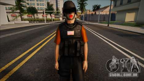 DAZW Police Department v4 para GTA San Andreas