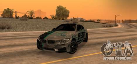 BMW M4 F82 Lit Energy para GTA San Andreas