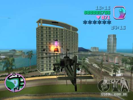 Mod de missão de treinamento de helicóptero Hunt para GTA Vice City