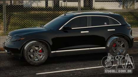 Infiniti FX45 Blek para GTA San Andreas