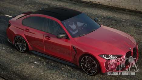 BMW M3 Competition g80 2021 Red para GTA San Andreas