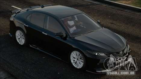 Toyota Camry V70 BlacK Edit para GTA San Andreas