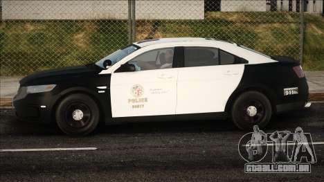 LAPD 2013 Ford Taurus Slicktop para GTA San Andreas