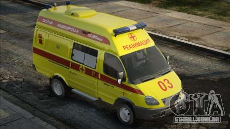 GAZelle 32214 Ambulância - Reanimação para GTA San Andreas