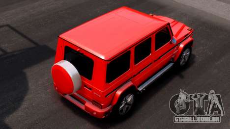 Mercedes-Benz G Class G65 AMG Red para GTA 4