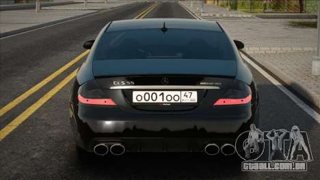 Mercedes-Benz CLS55 AMG Black para GTA San Andreas