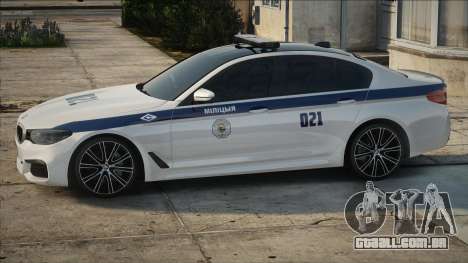 BMW G30 MILITSIYA para GTA San Andreas