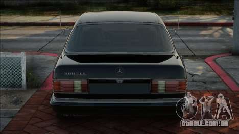 Mercedes-Benz W126 - Black para GTA San Andreas