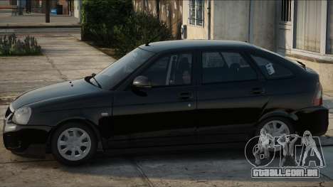 VAZ 2172 Preto em stock para GTA San Andreas