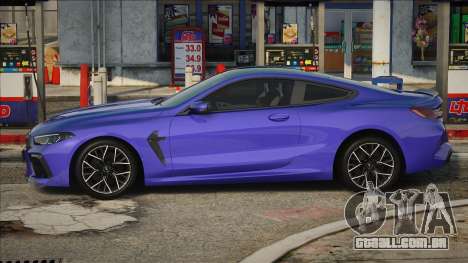 BMW M8 Competition Blue para GTA San Andreas