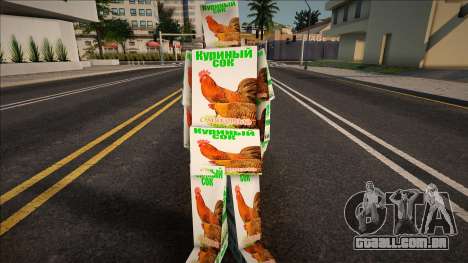 Suco de galinha para GTA San Andreas