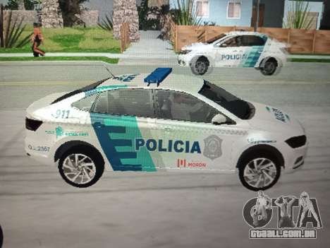 Polícia Volkswagen Virtus PBA para GTA San Andreas