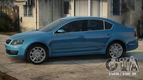 Skoda Octavia Blue para GTA San Andreas