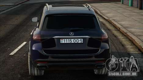 Mercedes-Benz GLE BLUE para GTA San Andreas