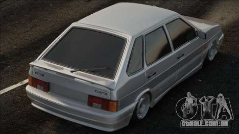 VAZ 2114 Branco e em stock para GTA San Andreas