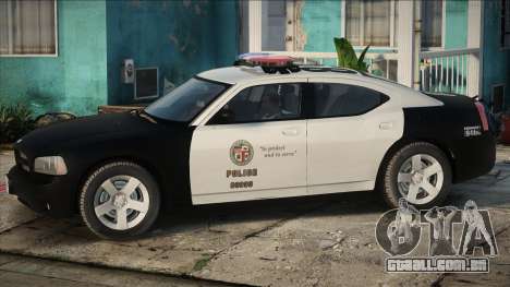 LAPD 2009 Dodge Charger para GTA San Andreas