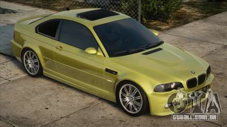 BMW M3 E46 Yellow para GTA San Andreas