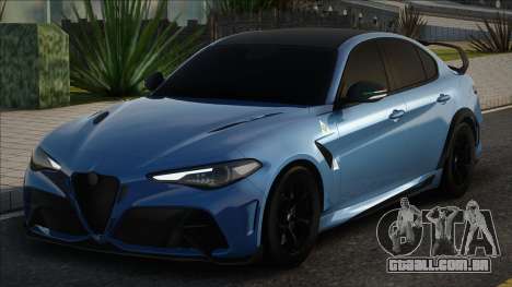 2020 Alfa Romeo Giulia GTA Blue para GTA San Andreas