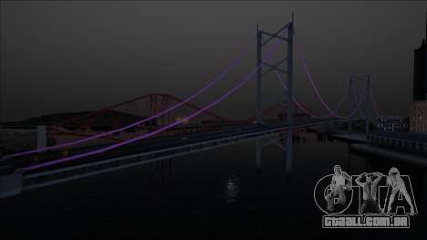 Ponte Neon em San Fierro para GTA San Andreas