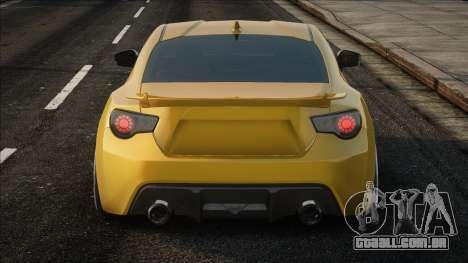 Toyota GT86 Amarelo para GTA San Andreas