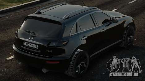 Infiniti FX45 Blek para GTA San Andreas