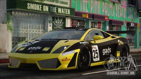 2010 Lamborghini Gallardo LP560-4 GT3 Reiter para GTA San Andreas