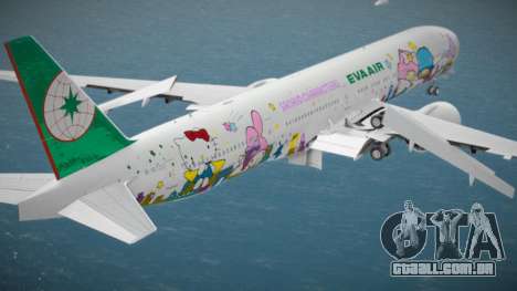 EVA Air Boeing 777-36NER B-16722 Hello Kitty Shi para GTA San Andreas