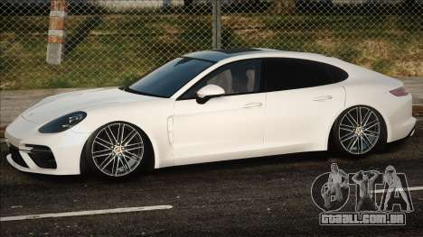 Porsche Panamera Turbo - White para GTA San Andreas