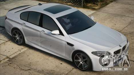 BMW M5 F10 Whit para GTA San Andreas