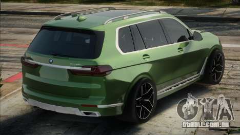 Bmw X7 Green para GTA San Andreas