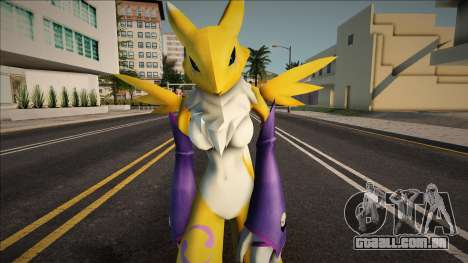 Renamon from Digimon para GTA San Andreas