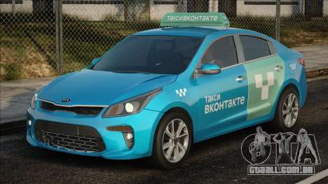 Kia Rio (táxi VKontakte) para GTA San Andreas