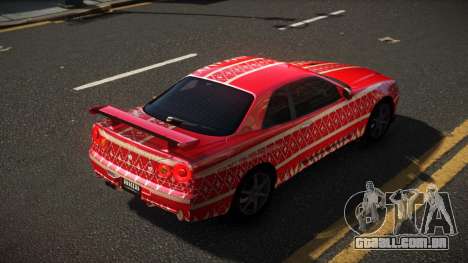 Nissan Skyline R34 Heroshi S1 para GTA 4