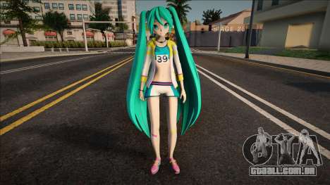 PDFT Hatsune Miku Running v2 para GTA San Andreas