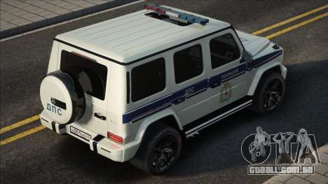 Mercedes-Benz G63 AMG Polícia para GTA San Andreas