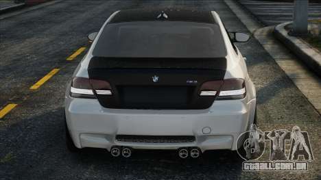 BMW M3 E92 White-Black para GTA San Andreas