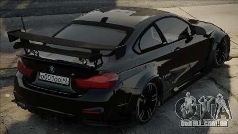 BMW M4 F83 Blek para GTA San Andreas