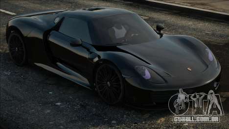 Porsche 918 Spyder [BL] para GTA San Andreas