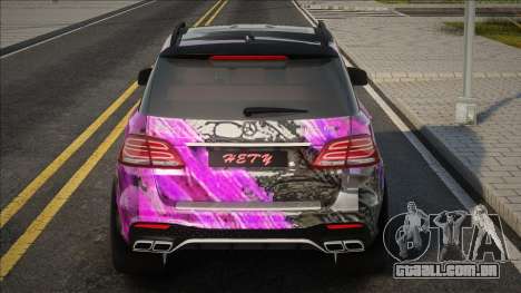 Mercedes-Benz GLE63 AMG Paint para GTA San Andreas