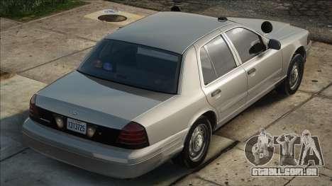 LAPD 2011 Ford Crown Victoria Unmarked para GTA San Andreas