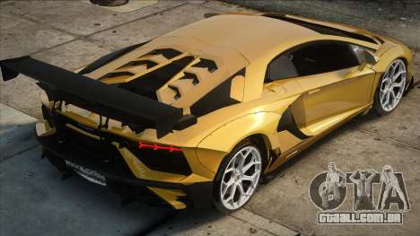 Lamborghini Aventador LP700-4 Yellow Stock para GTA San Andreas