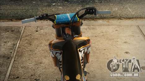 Brazil KTM 450 para GTA San Andreas