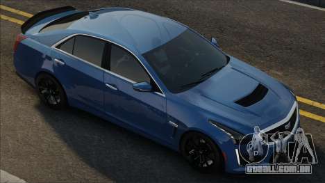 Cadillac CTS-V Blue Version para GTA San Andreas